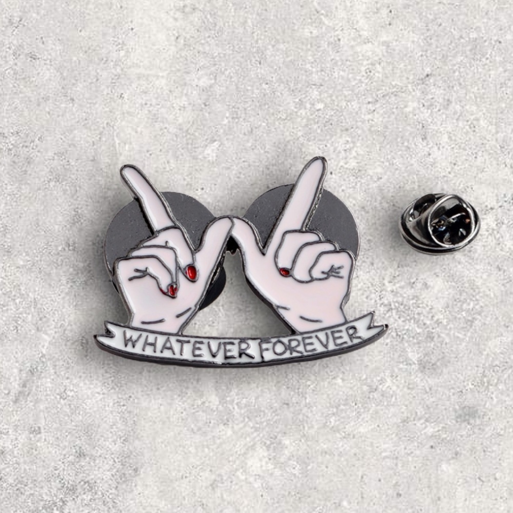 3/$18 NEW Whatever Forever Enamel Pin Brooch